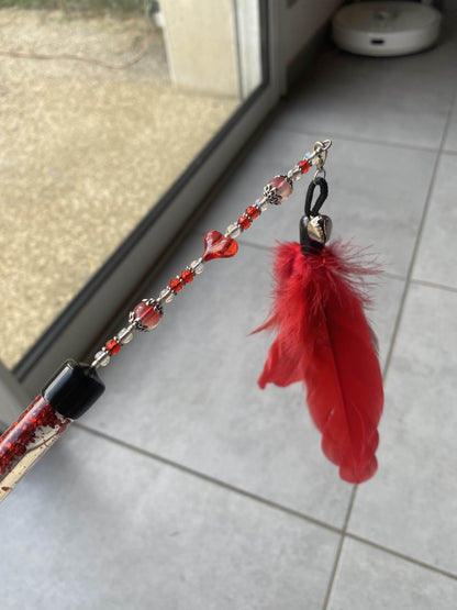 Jouet rouge & argenté