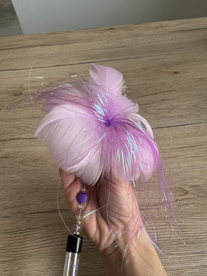 Jouet violet & argenté